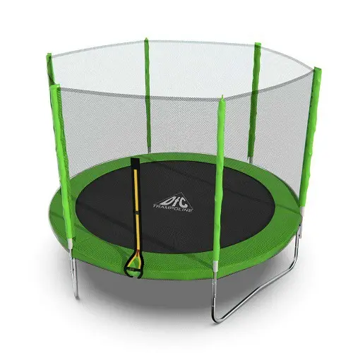 Батут DFC Trampoline fitness с сеткой 10FT-TR-LG - купить в Москве за  19990.00 руб. в интернет магазине Fit-trade.ru. Доступные цены на батуты  dfc, фото, описание, характеристики, отзывы